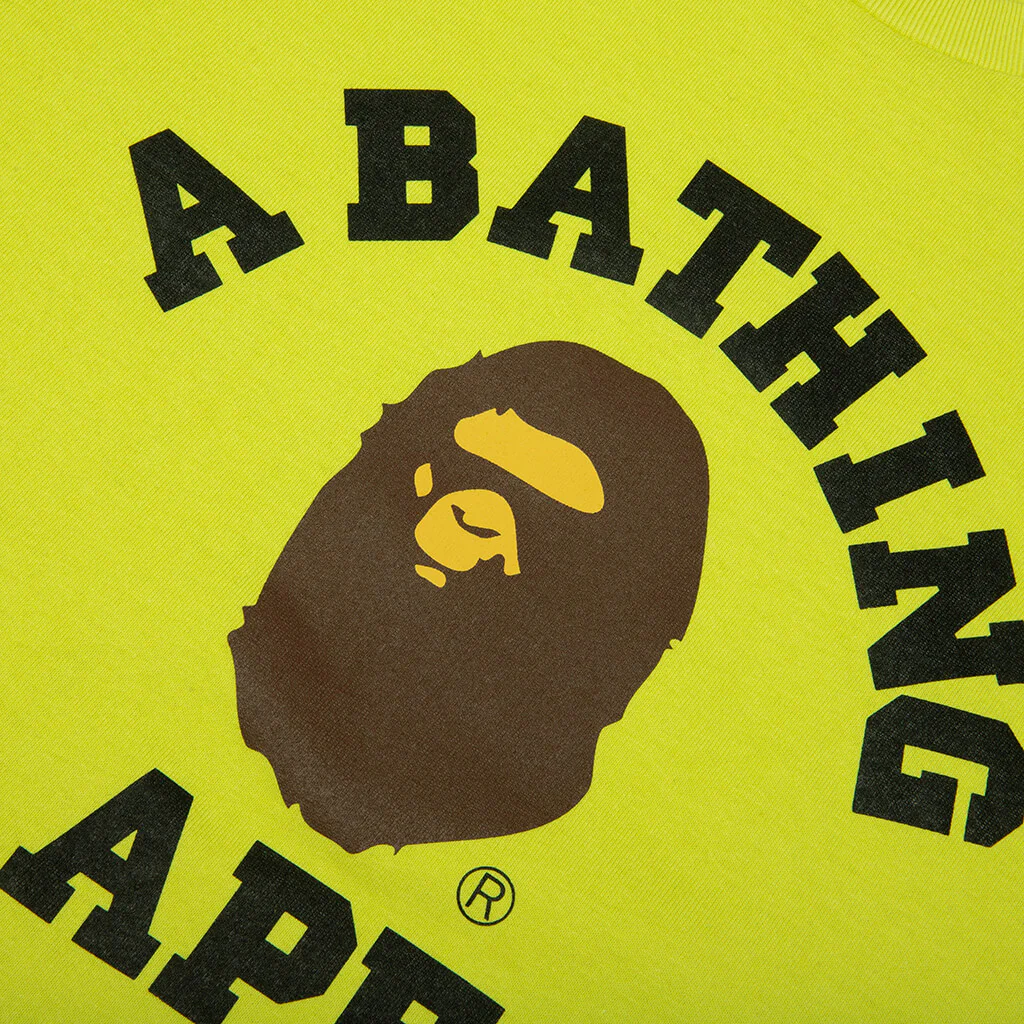College Tee - Light Green - Image 3