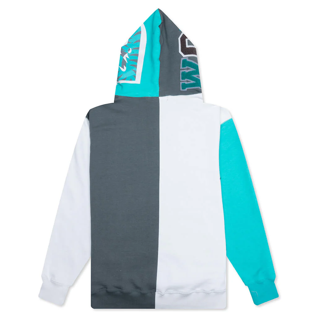 Color Block Shark Relaxed Fit Full Zip - Multi - Image 2