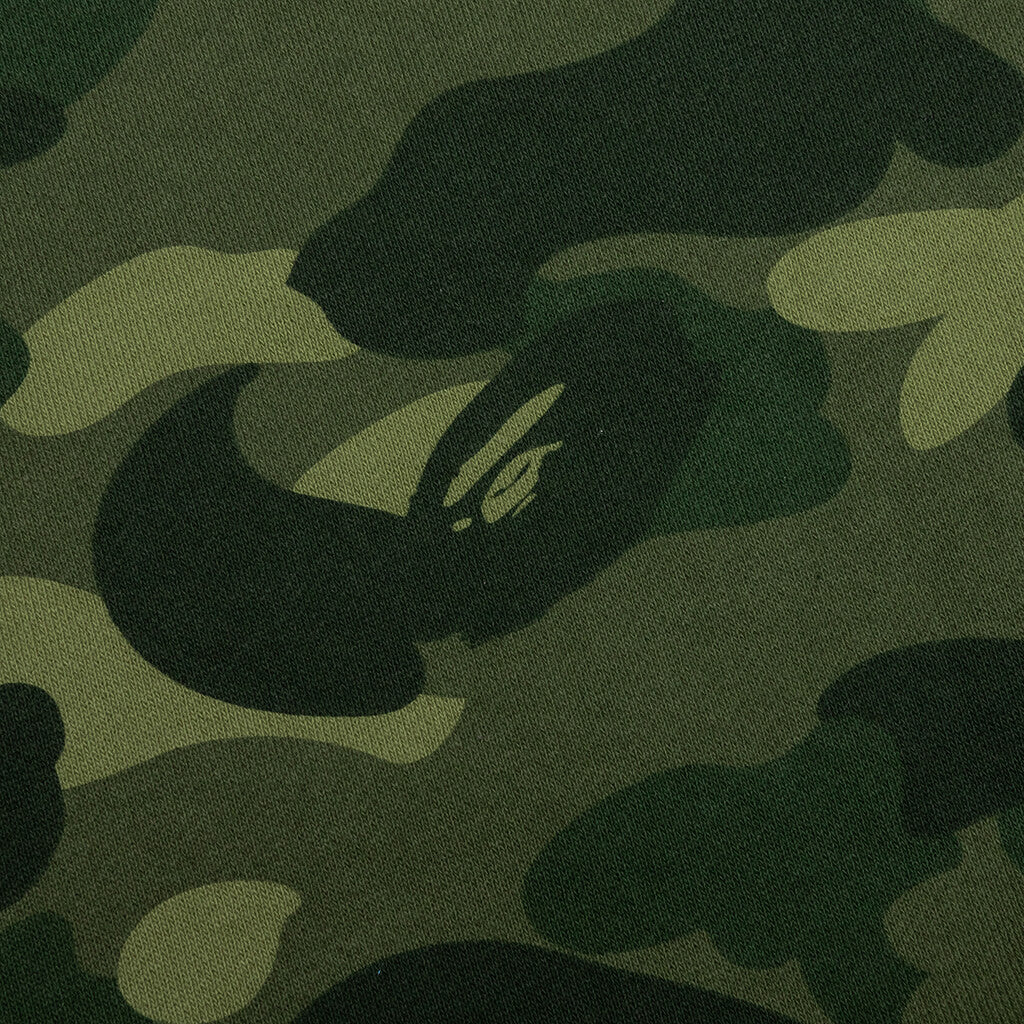 Color Camo Crystal Stone Relaxed Fit Crewneck - Green - Image 4