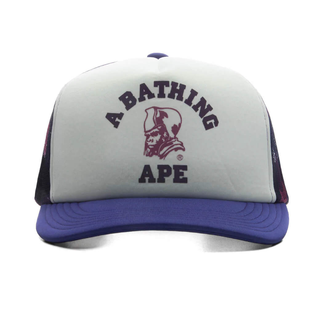 Color Camo General Mesh Cap - Purple