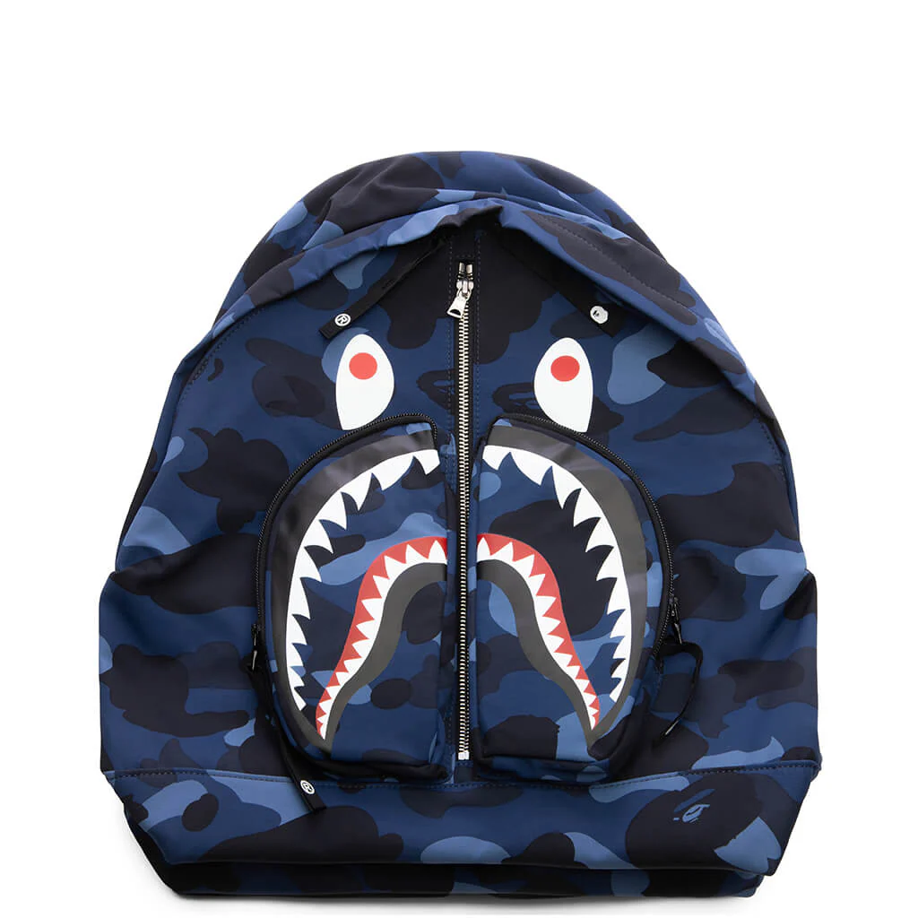 Color Camo Shark Daypack - Navy