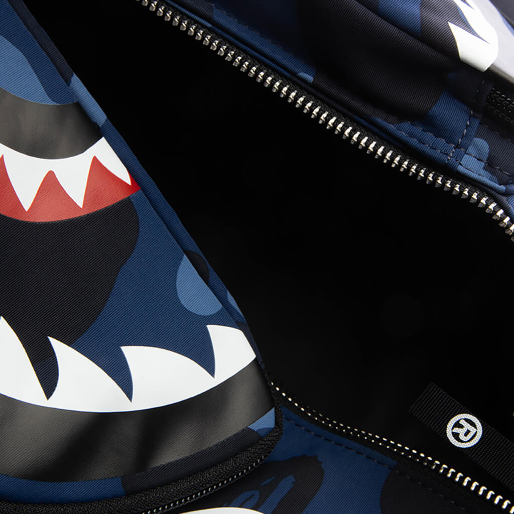 Color Camo Shark Daypack - Navy - Image 6