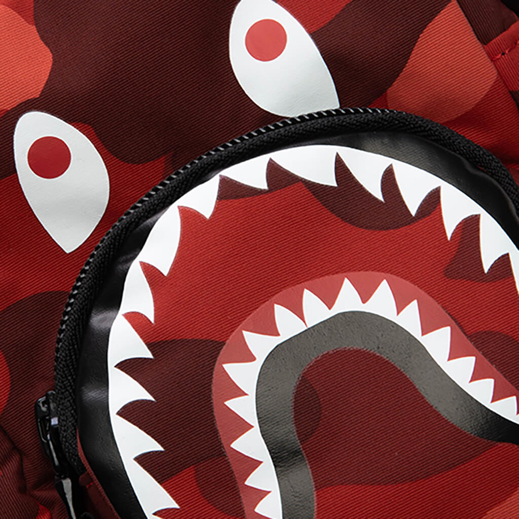 Color Camo Shark Mini Bag - Red - Image 3