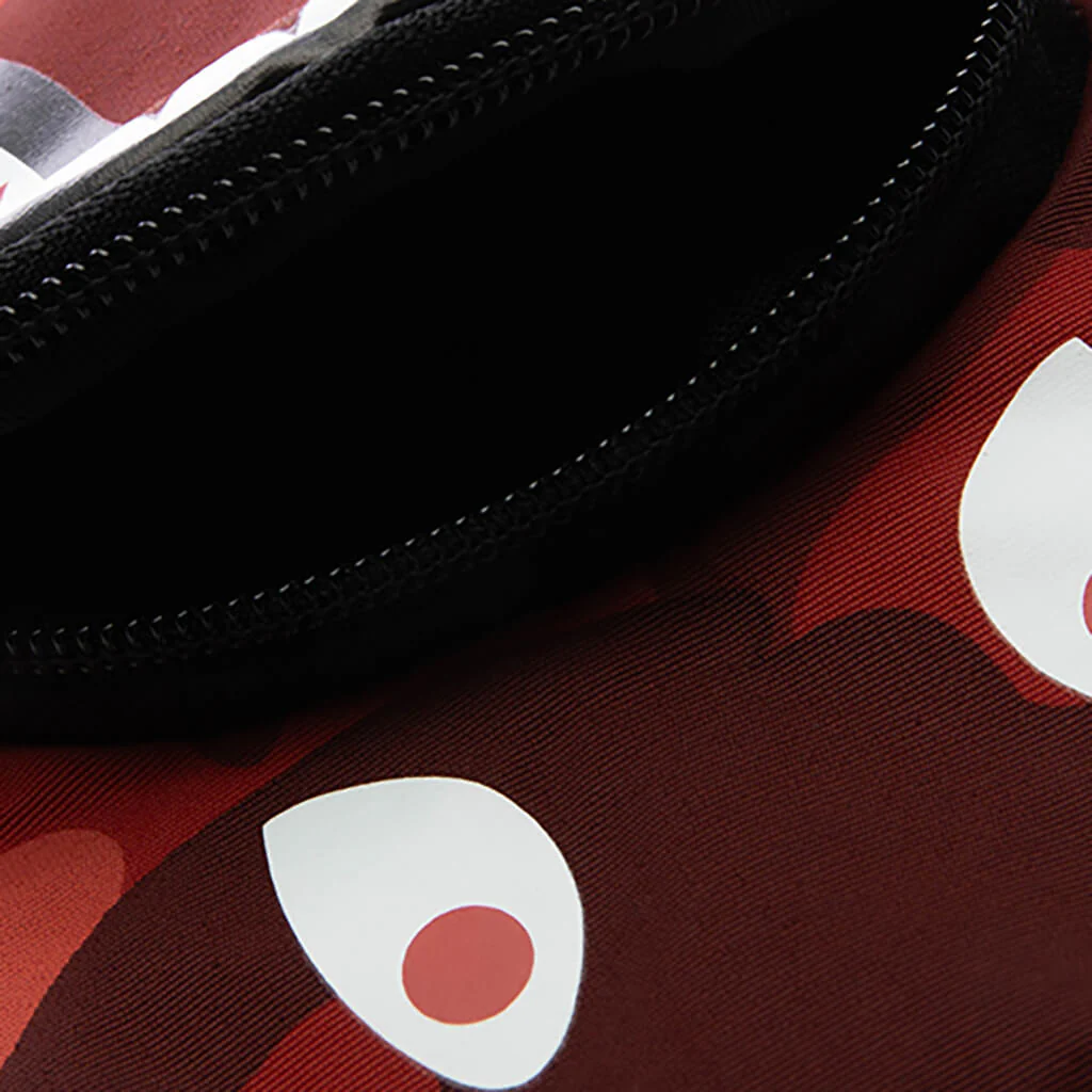 Color Camo Shark Mini Bag - Red - Image 4
