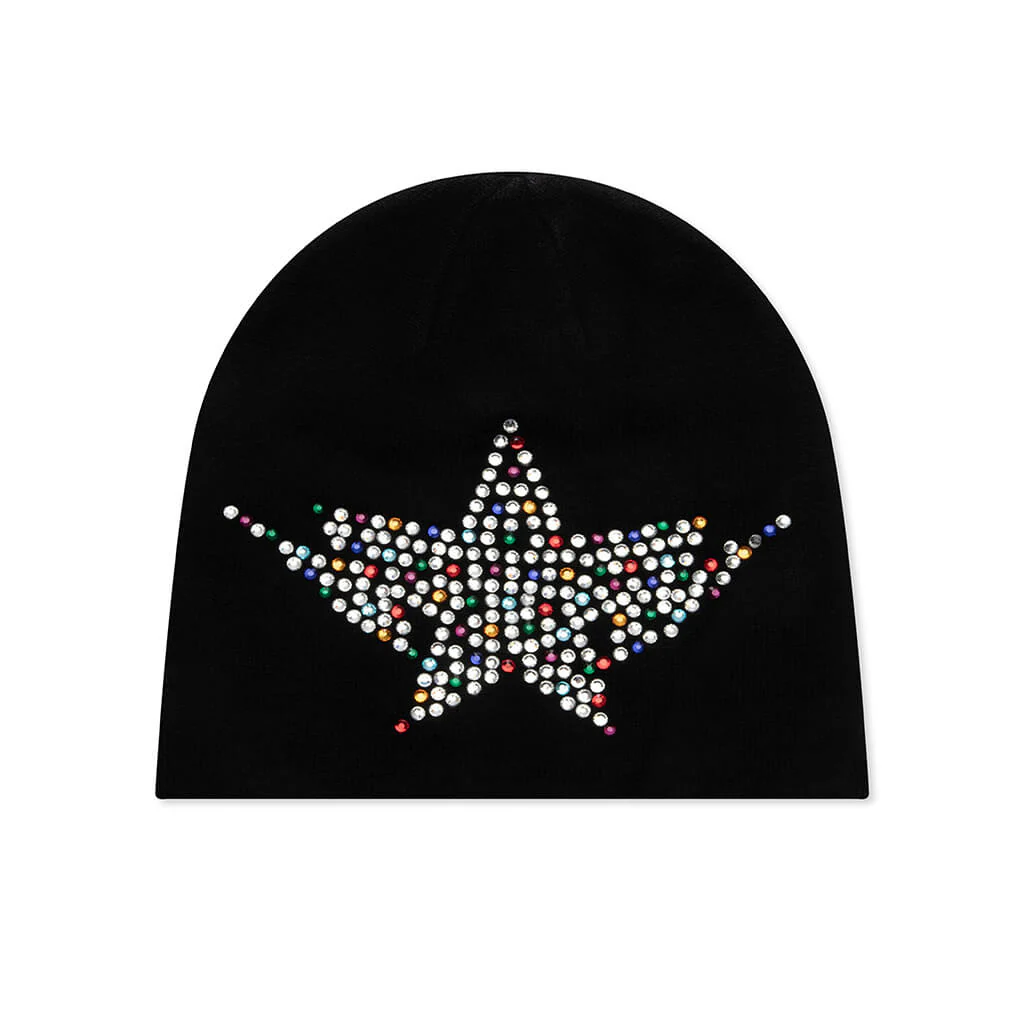 Color Stone STA Knit Cap - Black