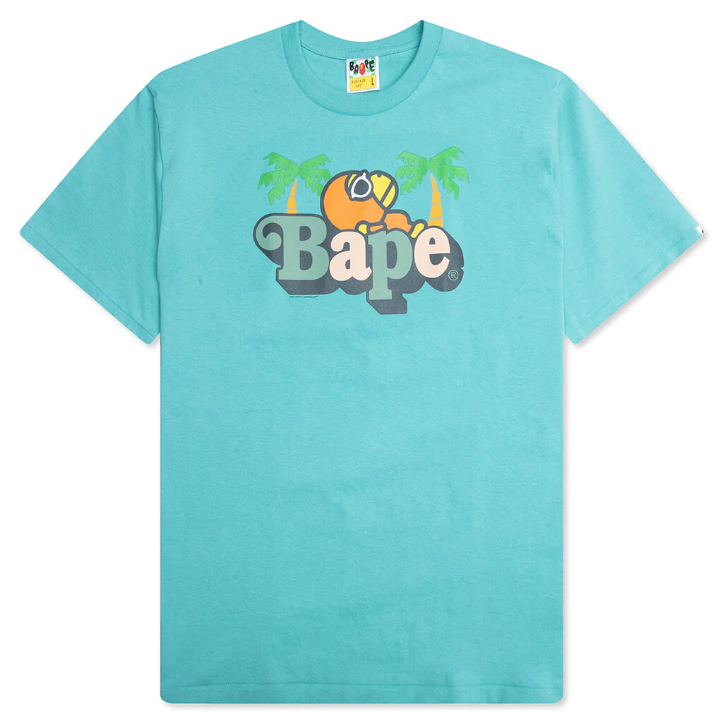 Colors Milo on Bape Summer Tee - Blue