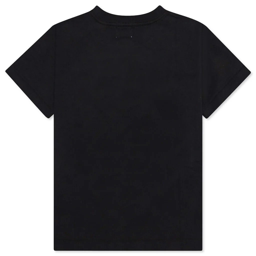 Kids Colors Shark Tee  - Black - Image 2