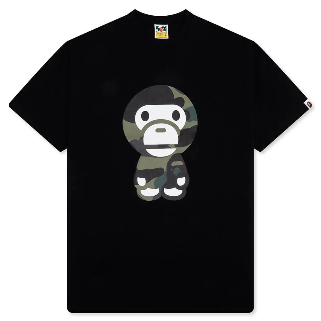 Giant 1ST Camo Big Baby Milo Tee - Black/Green