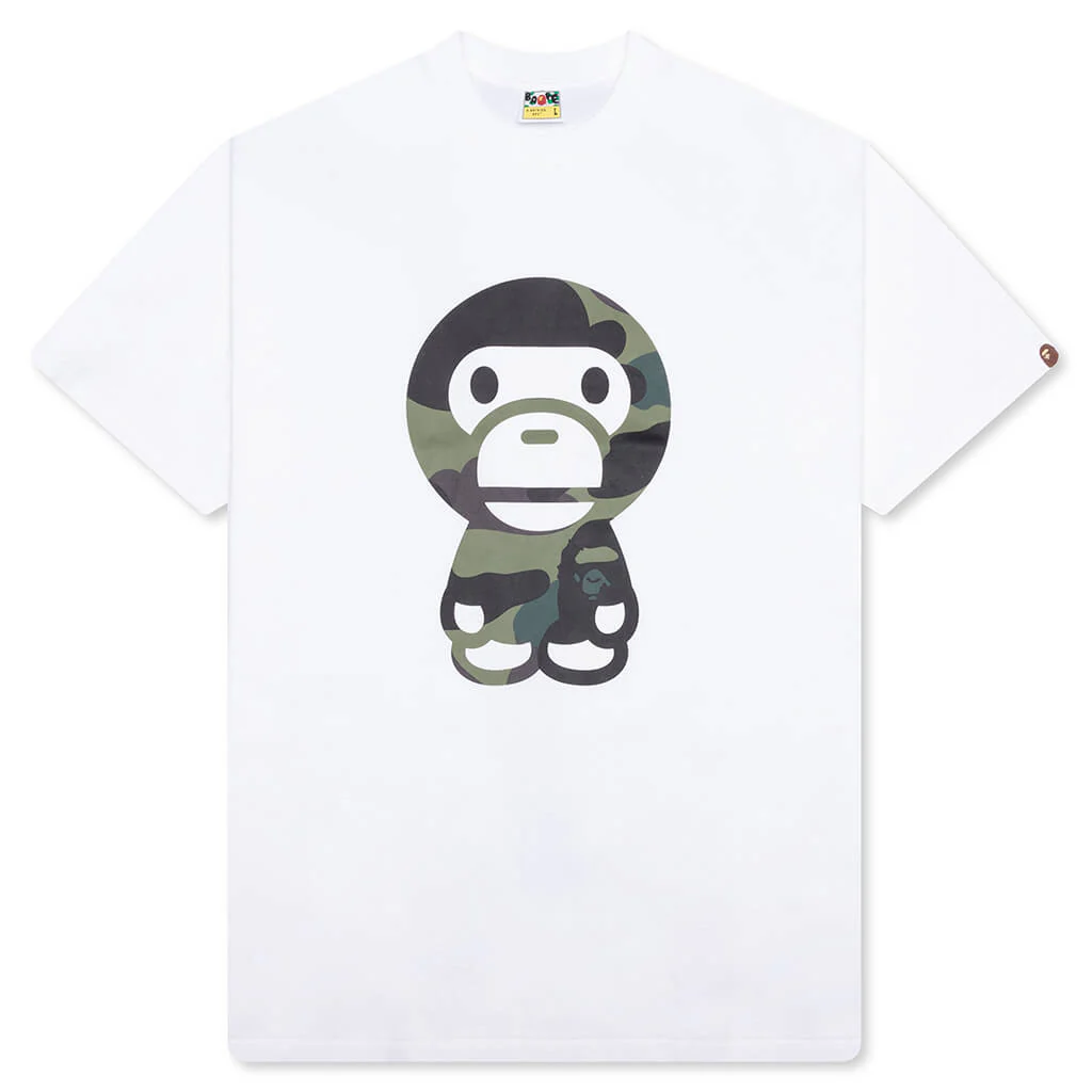 Giant 1ST Camo Big Baby Milo Tee - White/Green