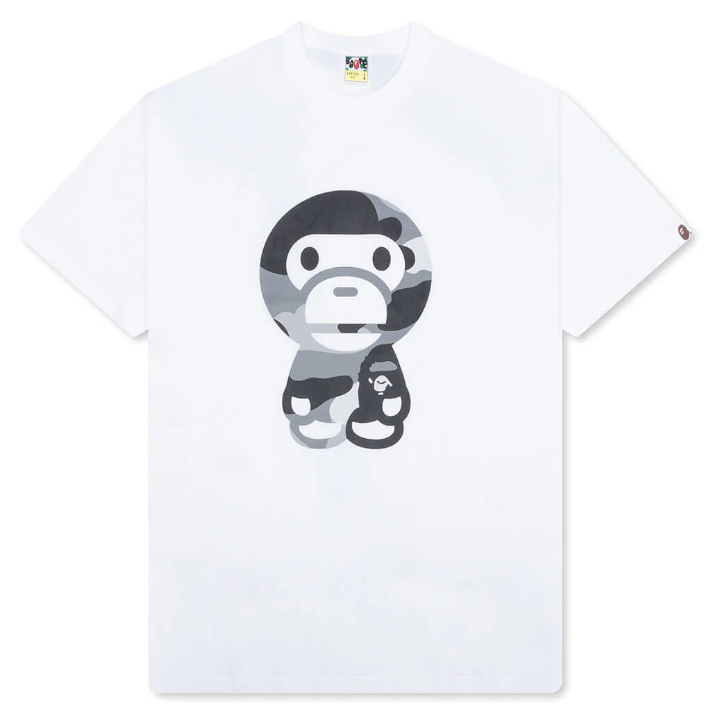 Giant 1ST Camo Big Baby Milo Tee - White/Grey