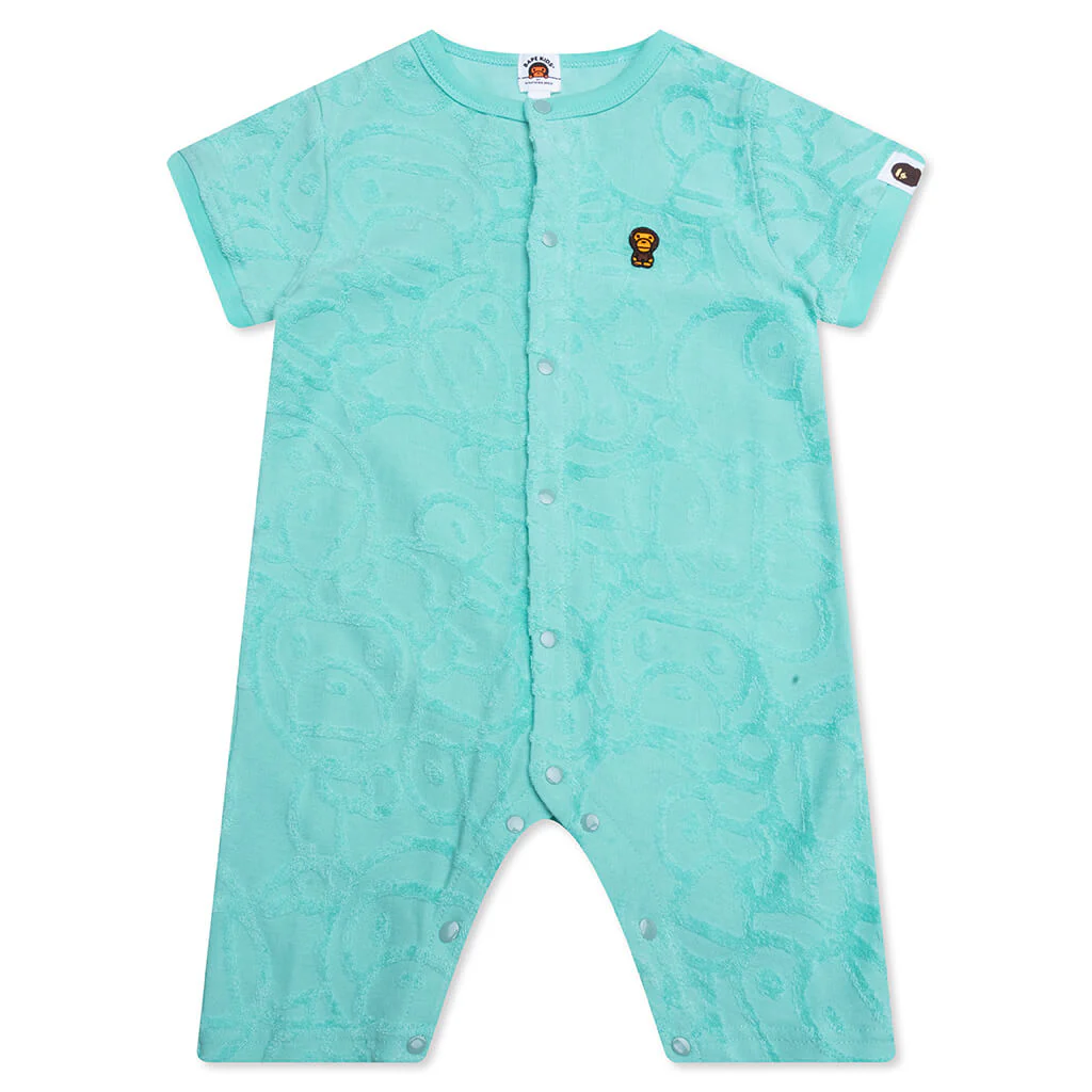 Infant's All Baby Milo Pile Rompers - Green