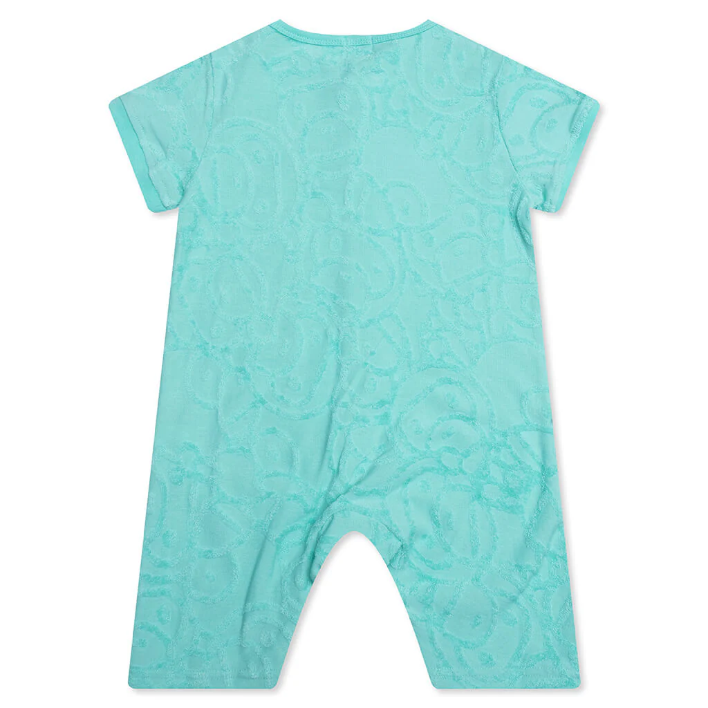 Infant's All Baby Milo Pile Rompers - Green - Image 2