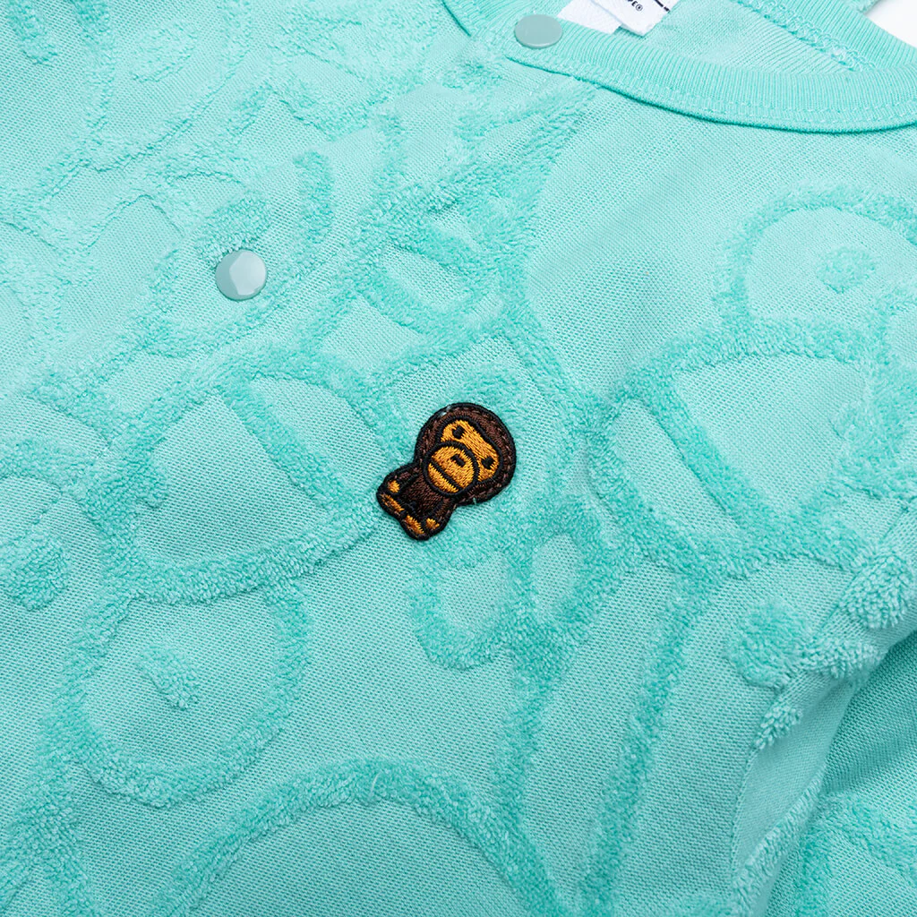 Infant's All Baby Milo Pile Rompers - Green - Image 4