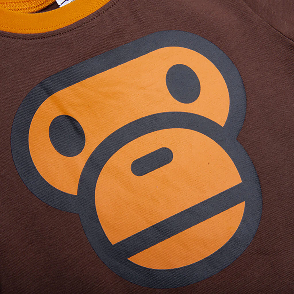 Infant's Milo Face Rompers - Brown - Image 3
