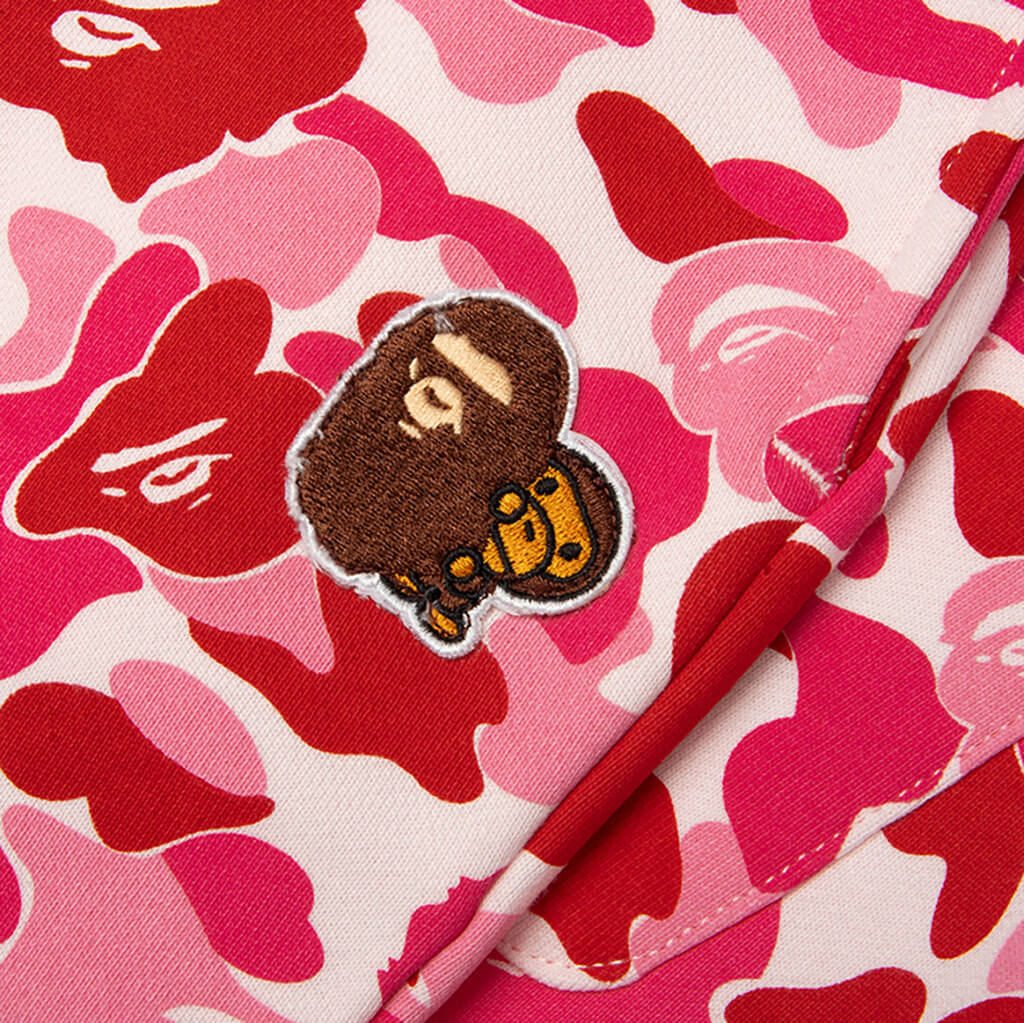 Kids ABC Camo Ape & Milo One Point Sweat Pants - Pink - Image 3