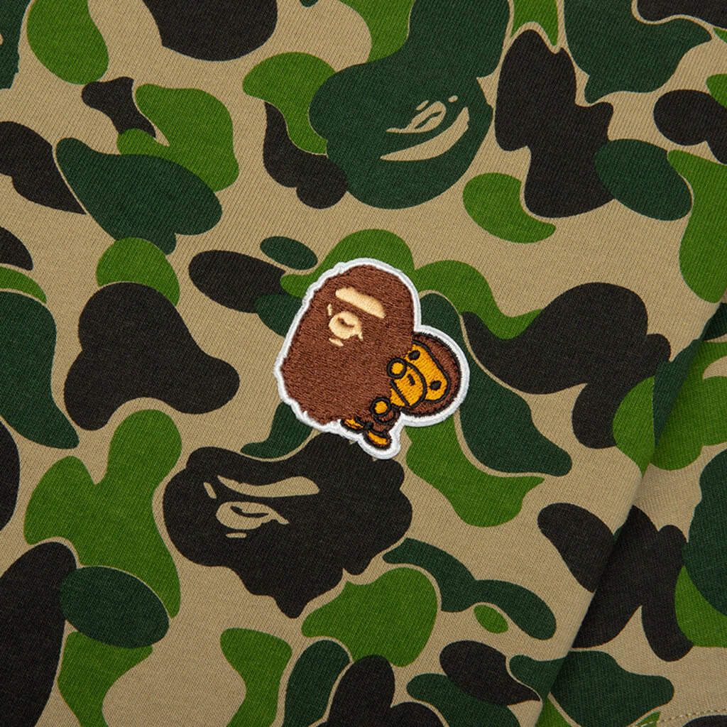 Kids ABC Camo Ape & Milo One Point Tee - Green - Image 3
