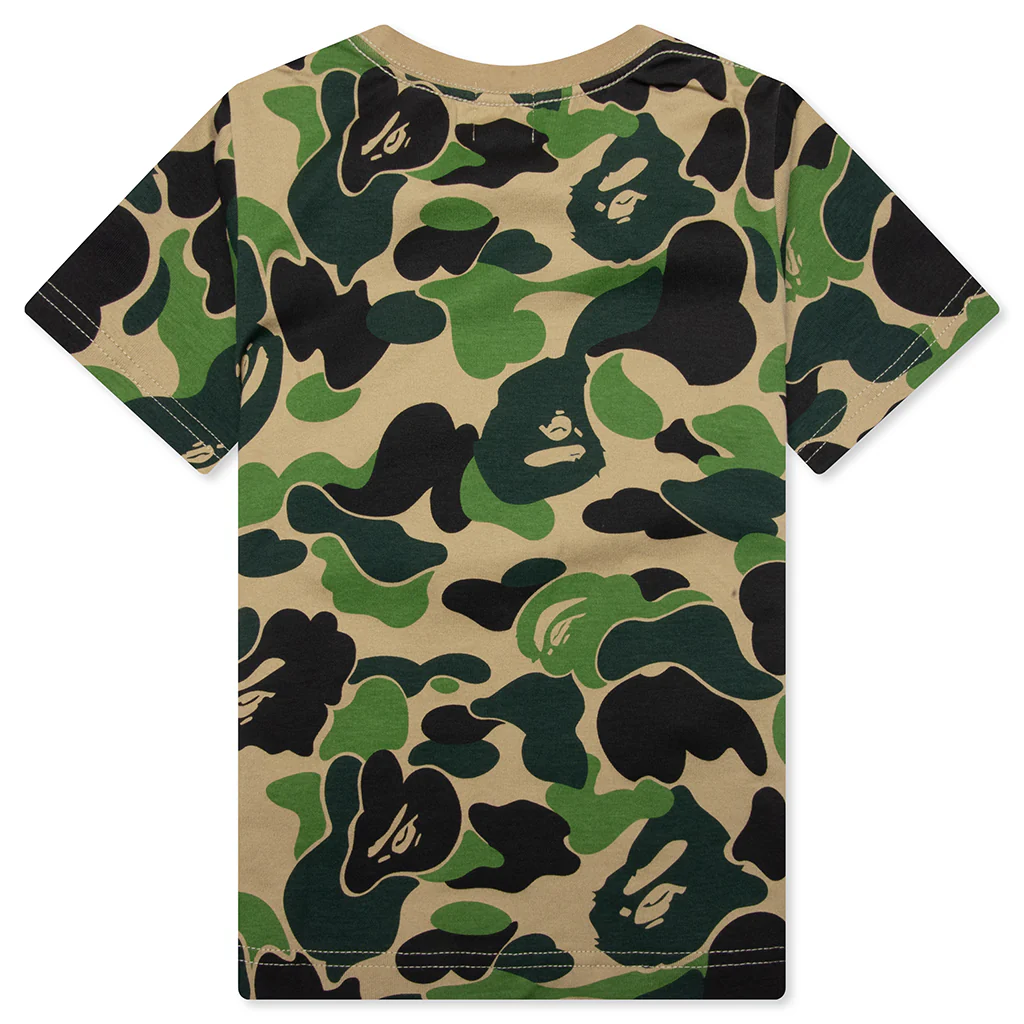 Kid's Abc Camo Baby Milo College Tee - Green - Image 2