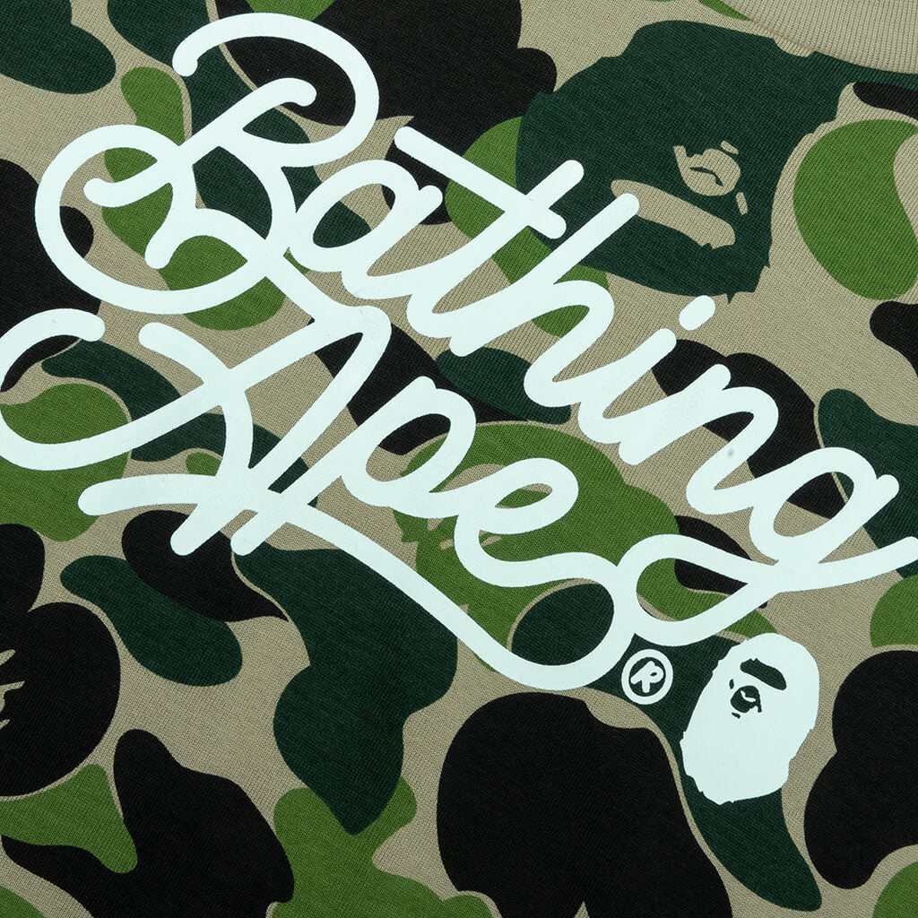 Kid's ABC Camo L/S Tee - Green - Image 3