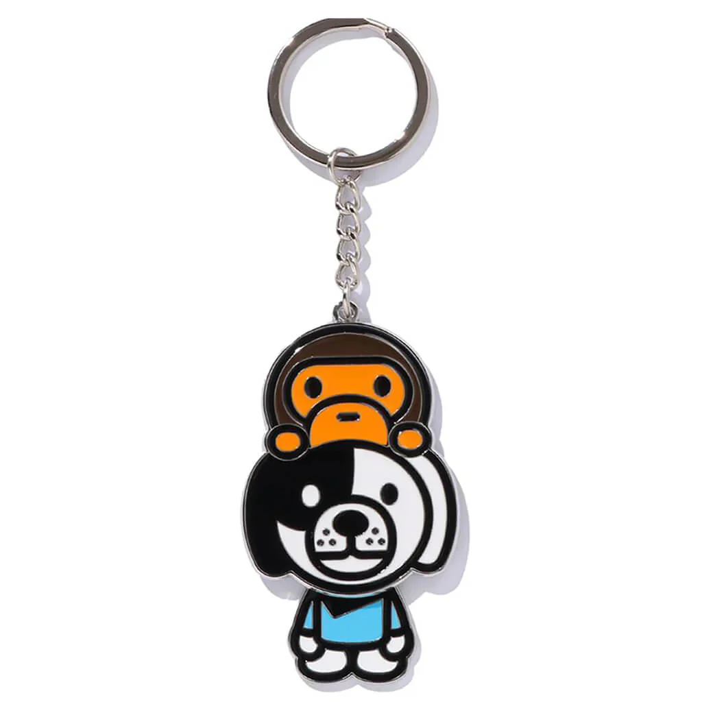 Kids Baby Milo On Doggy Key Chain - Multi