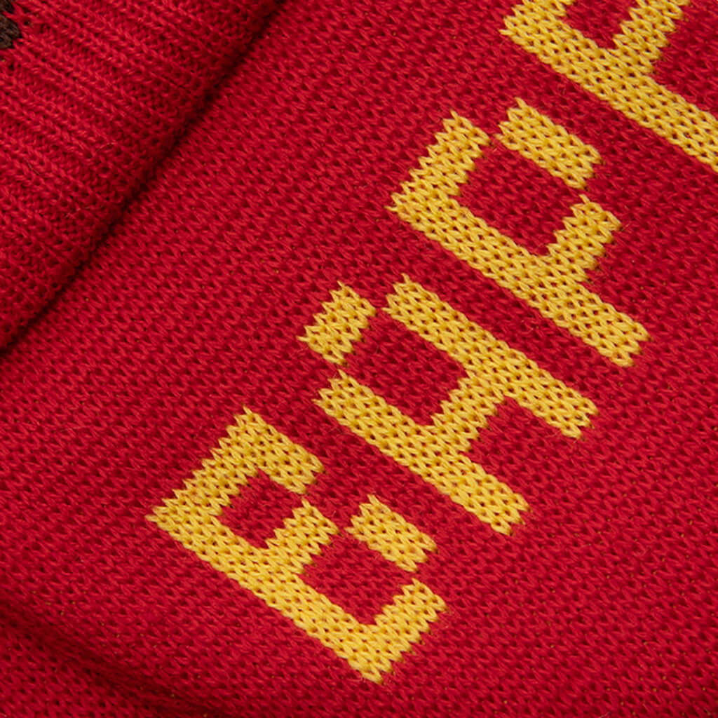 Kids BAPE Knit Cap - Red - Image 4