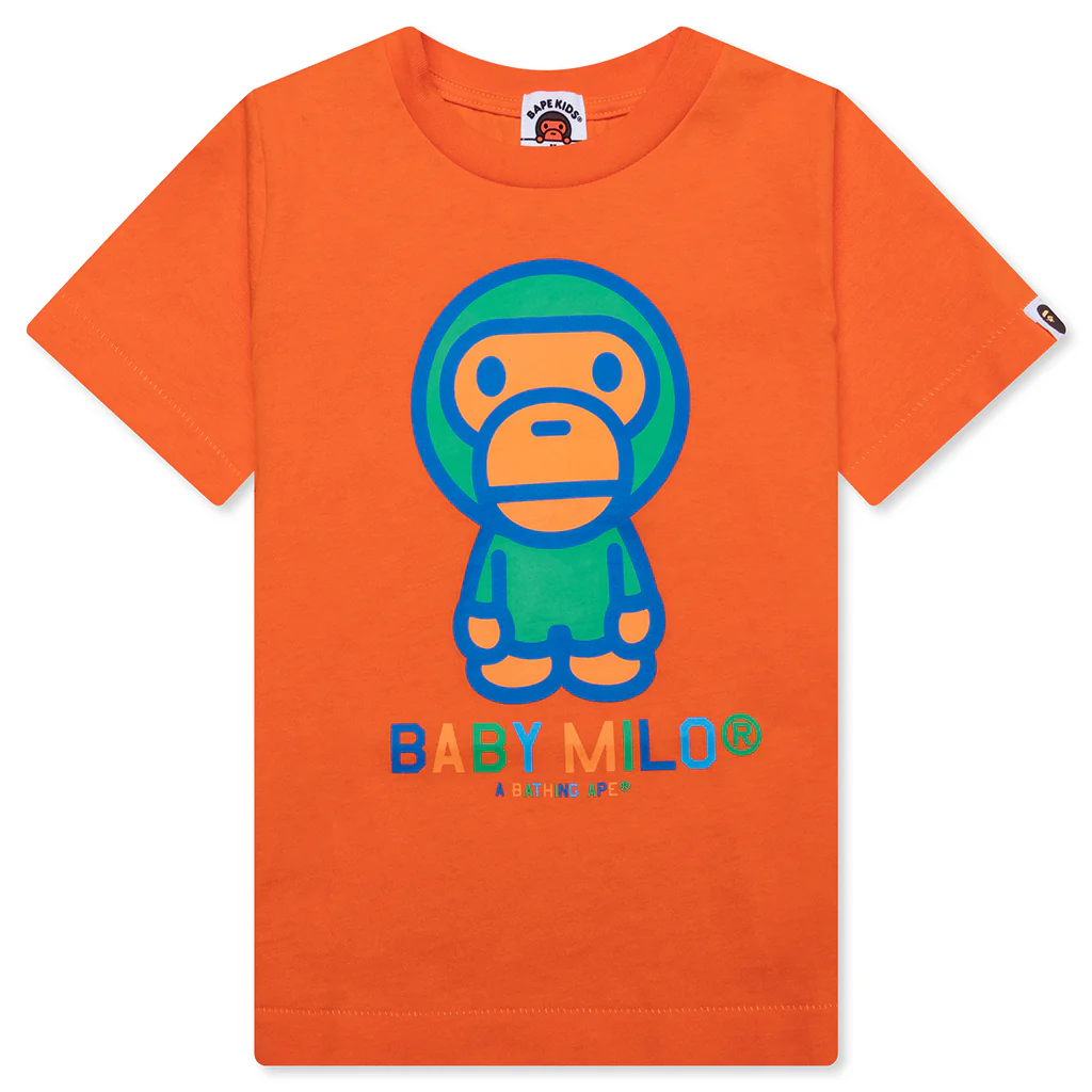 Kid's Colors Baby Milo Tee - Orange