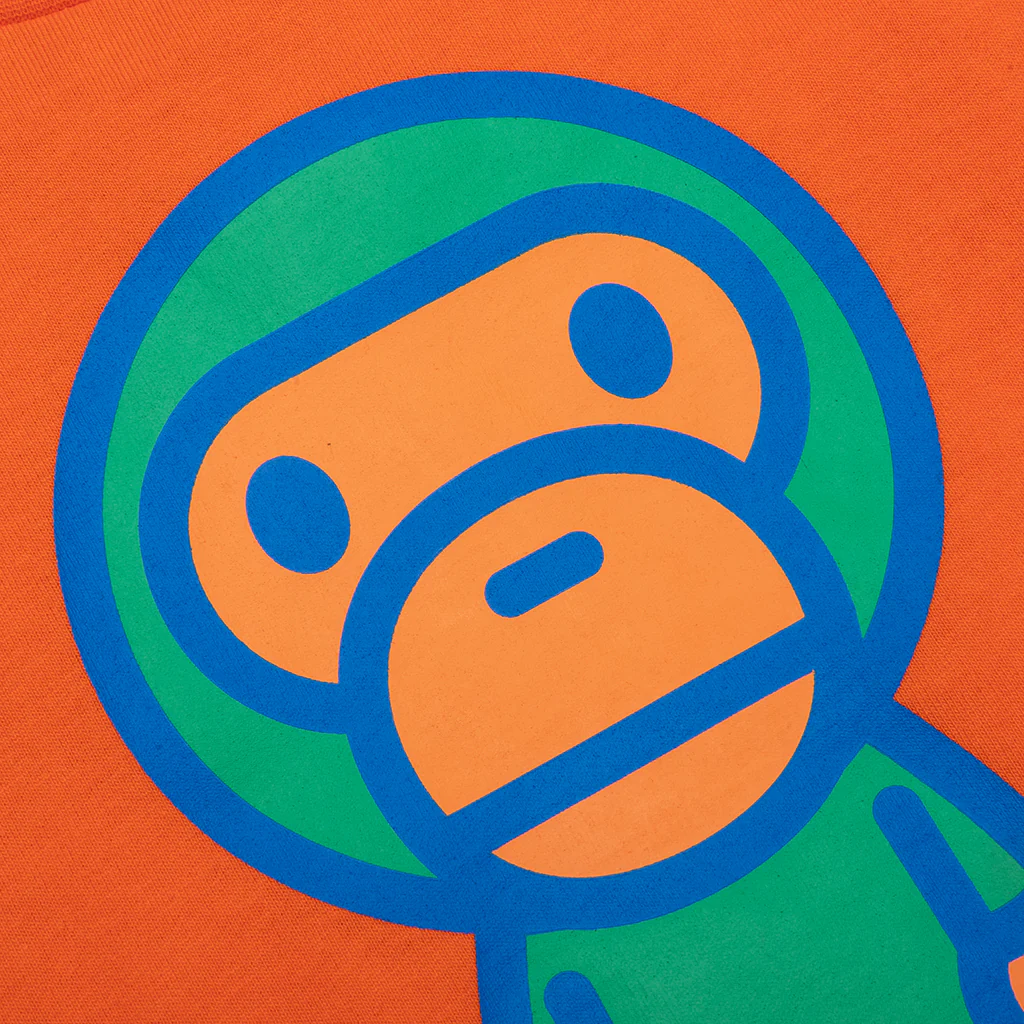 Kid's Colors Baby Milo Tee - Orange - Image 3