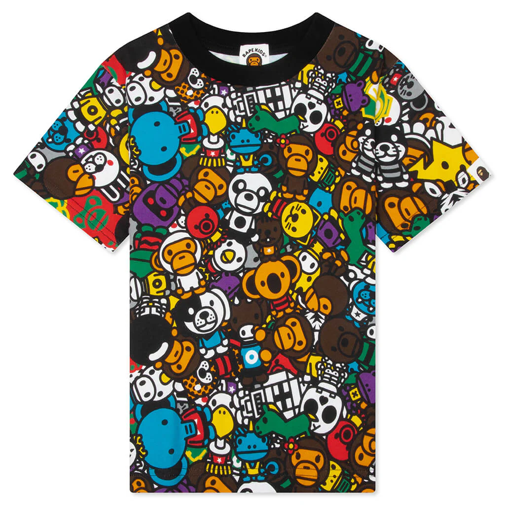 Kids Milo All Safari Tee - Multi