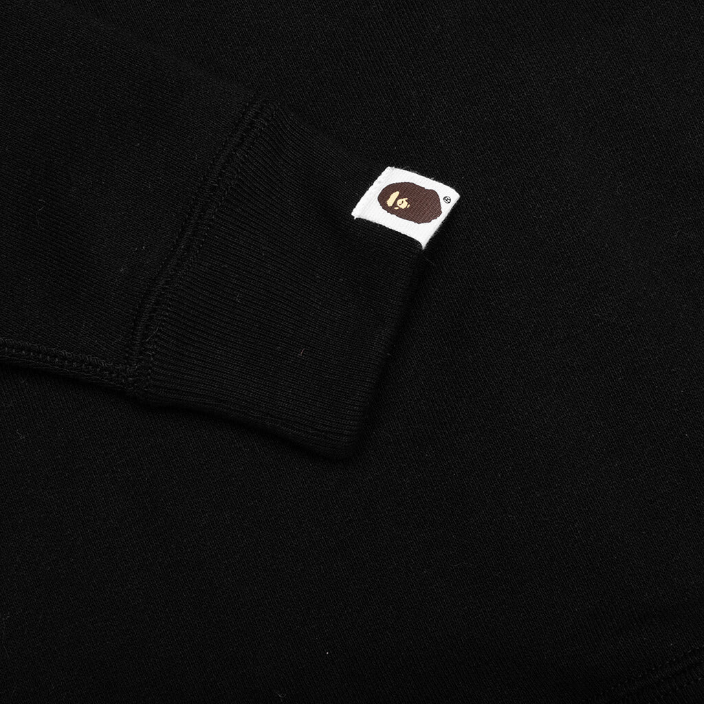 Kid's Milo Shark Zip Double Hoodie - Black - Image 5