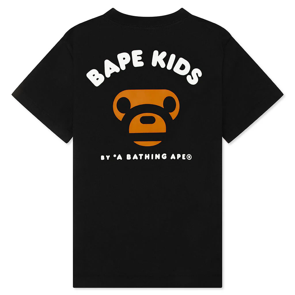 Kids Milogram Friends Tee - Black/Green - Image 2
