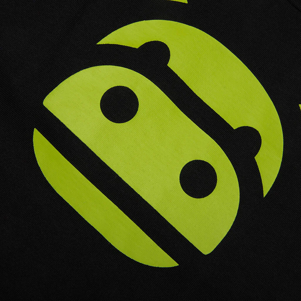 Kids Milogram Friends Tee - Black/Green - Image 3