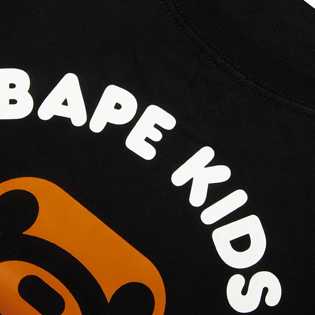 Kids Milogram Friends Tee - Black/Green - Image 5