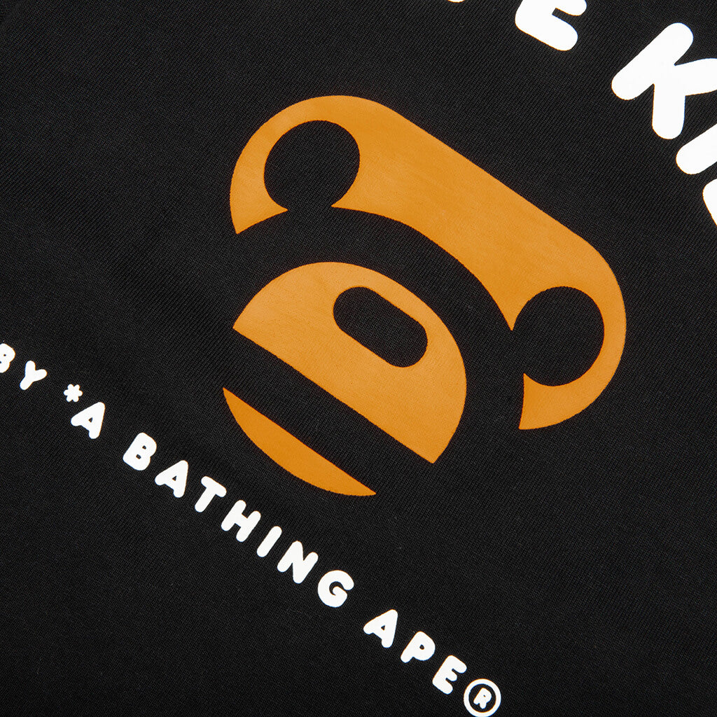 Kids Milogram Friends Tee - Black/Yellow - Image 4