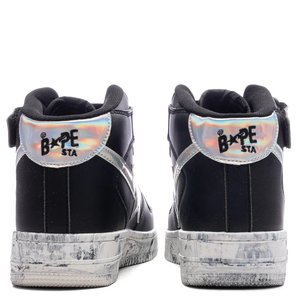 Marble Bape STA Mid M1 - Black - Image 4