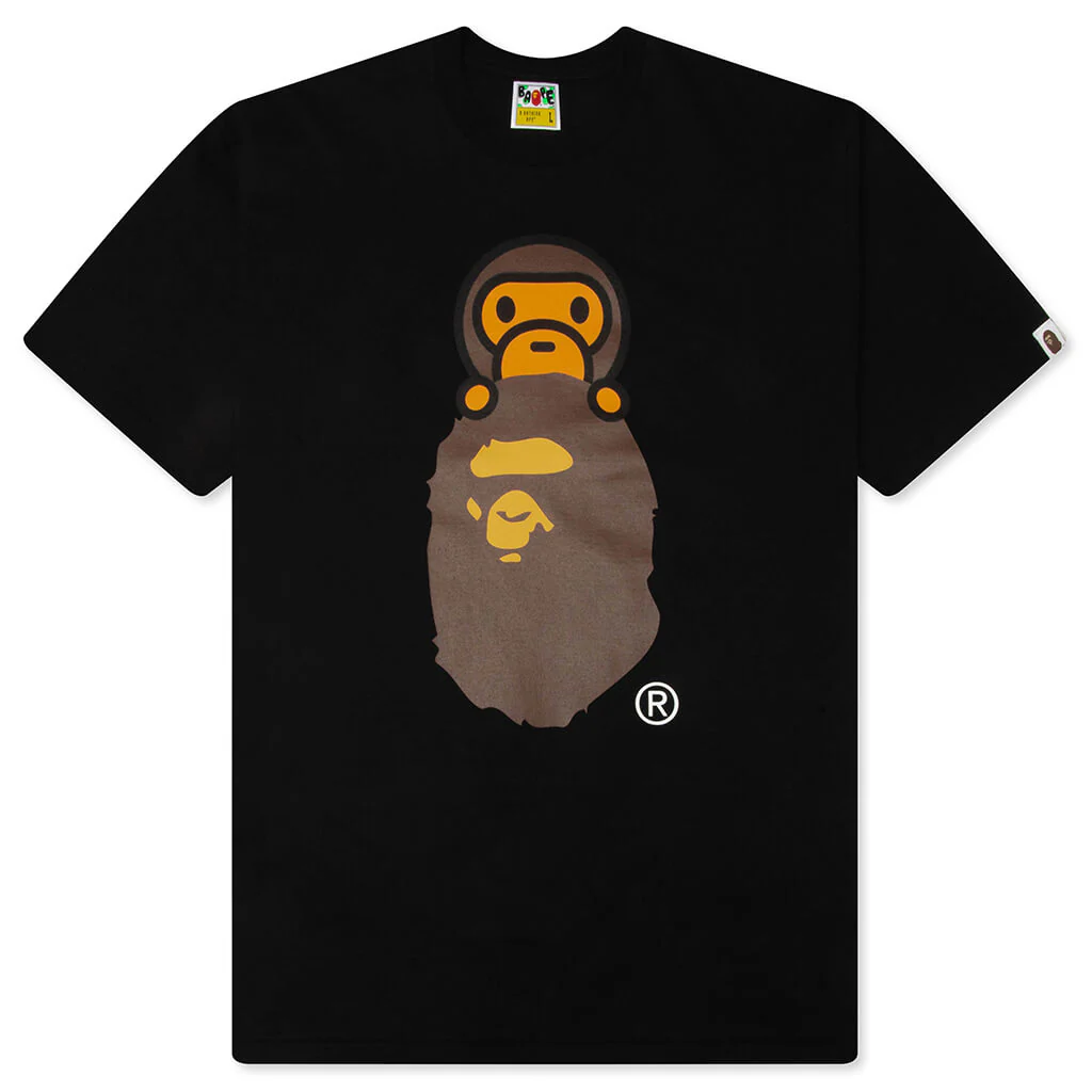 Milo On Ape Head Tee - Black