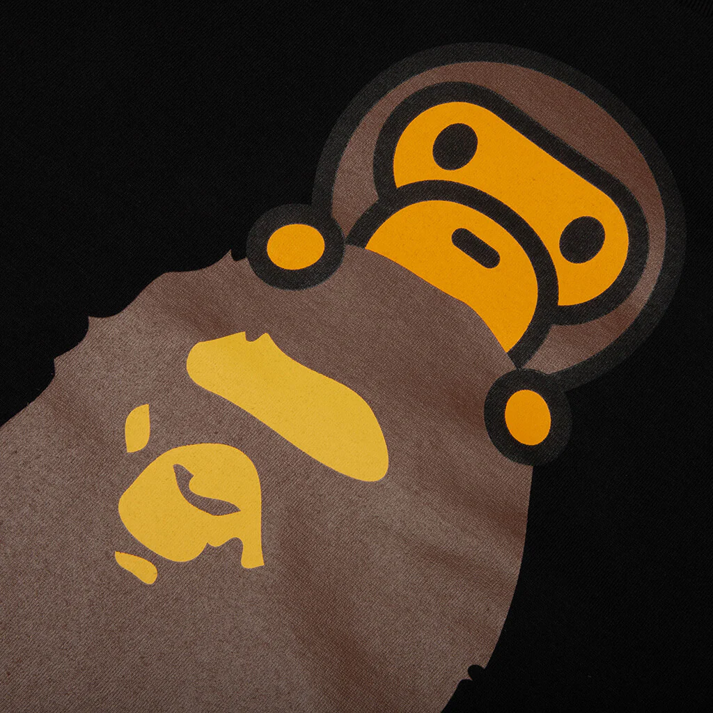 Milo On Ape Head Tee - Black - Image 3