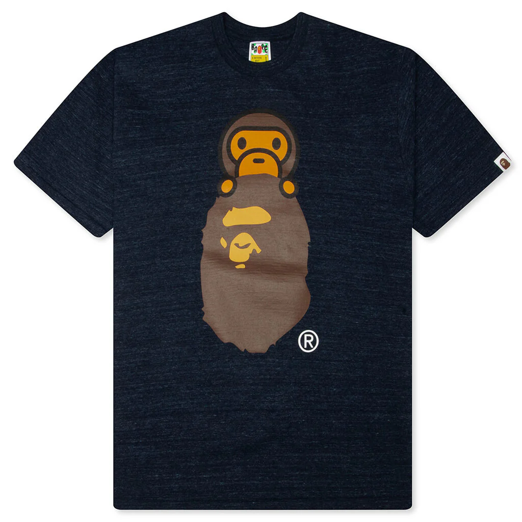 Milo On Ape Head Tee - Navy