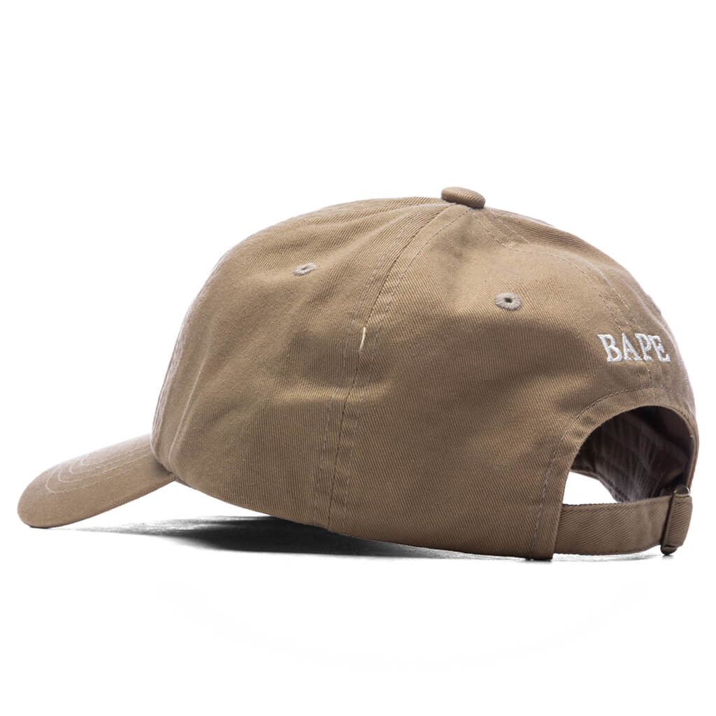 One Point Panel Cap - Beige - Image 5