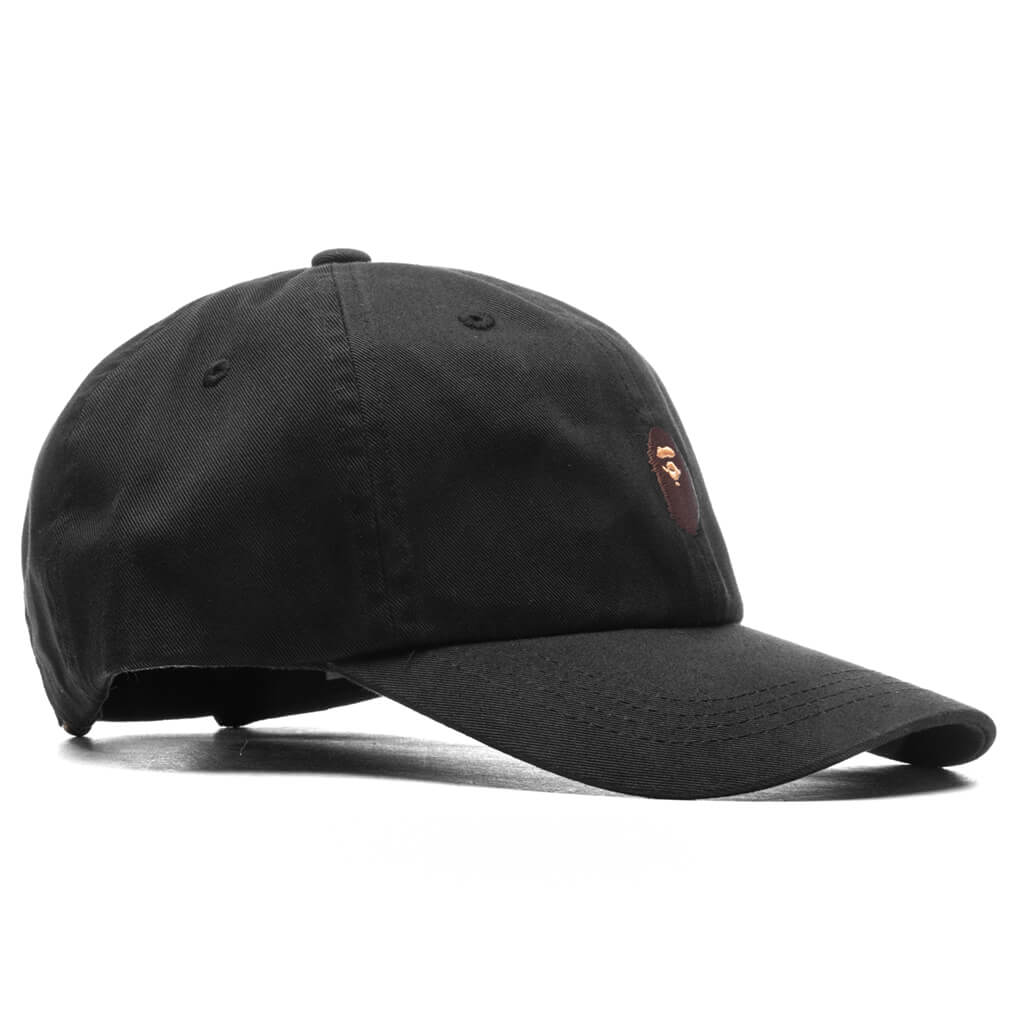 One Point Panel Cap - Black - Image 4