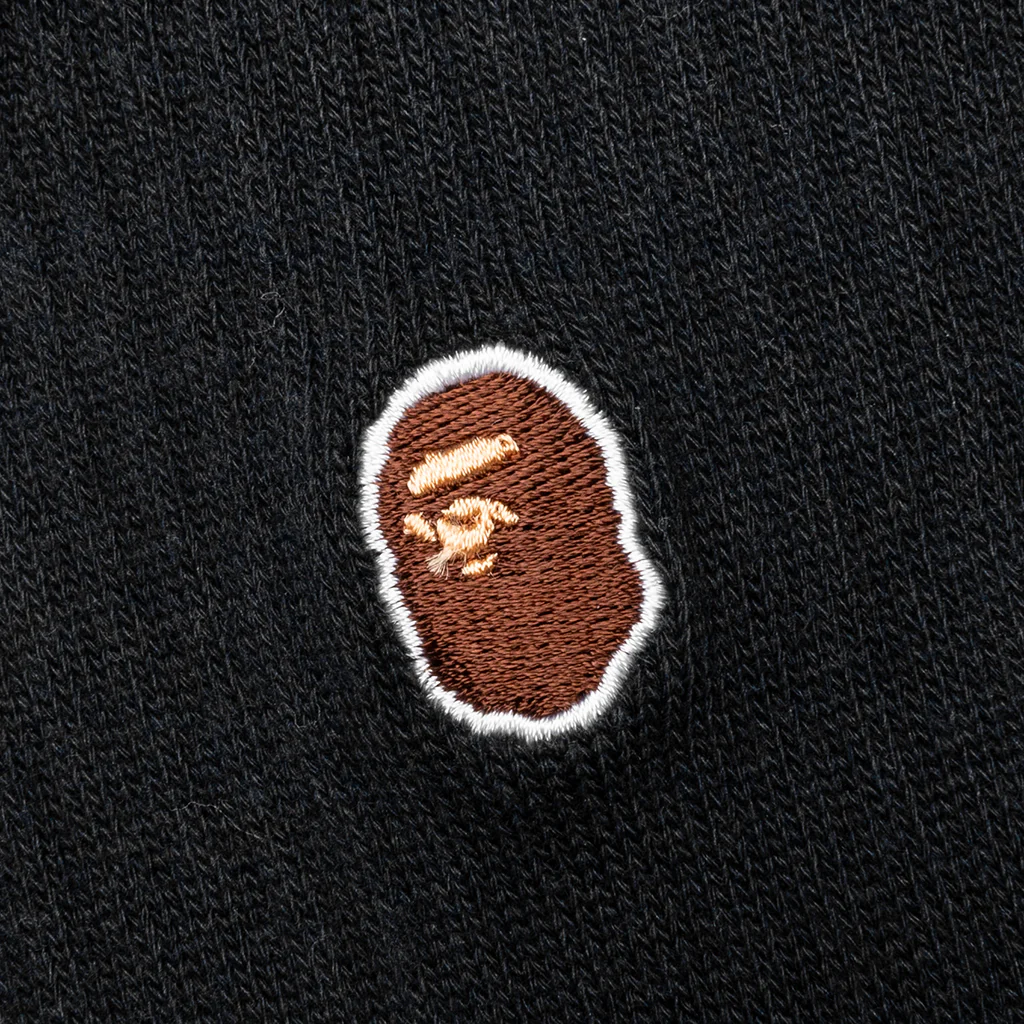 One Point Socks - Black - Image 2