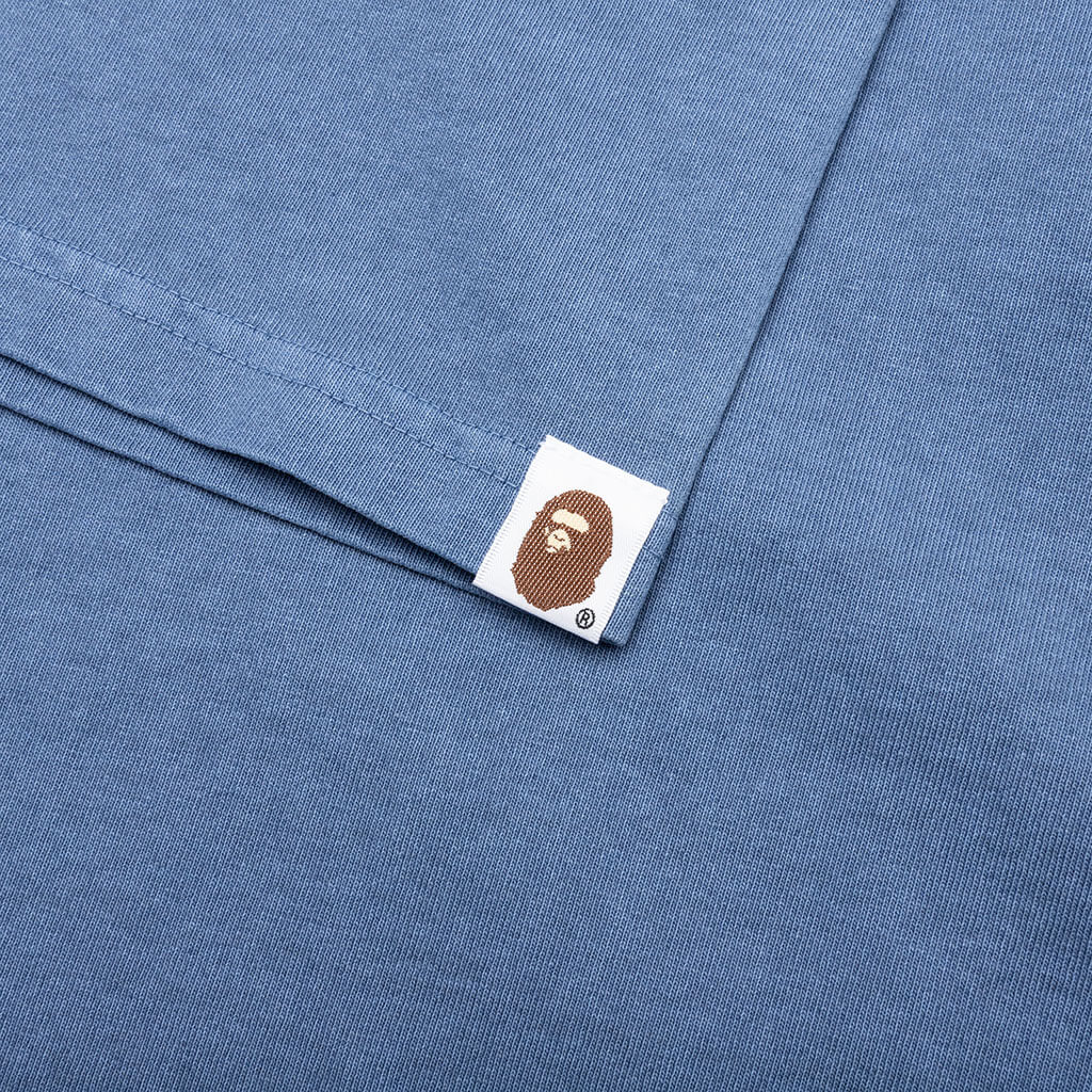 Pigment Dyed College Relaxed Fit Tee - Navy - Image 5