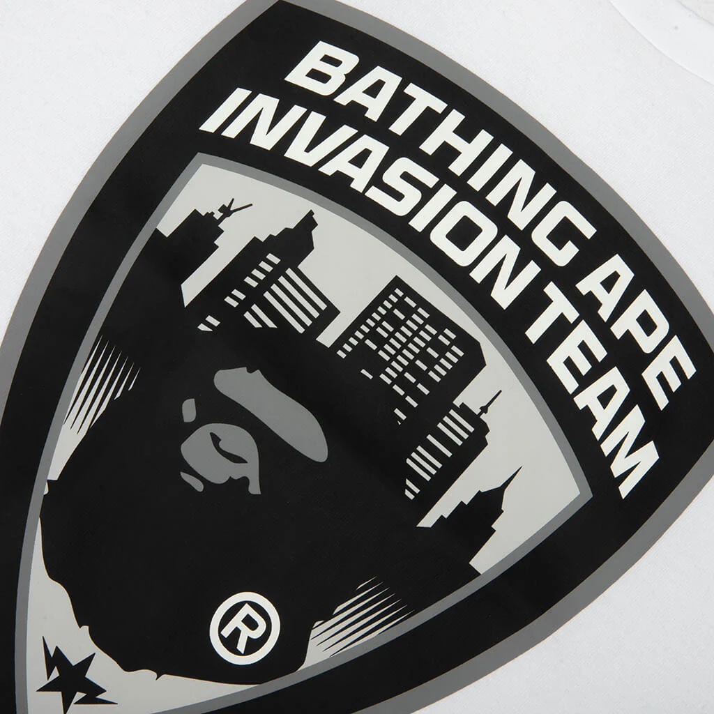 Security Emblem Tee - White - Image 3