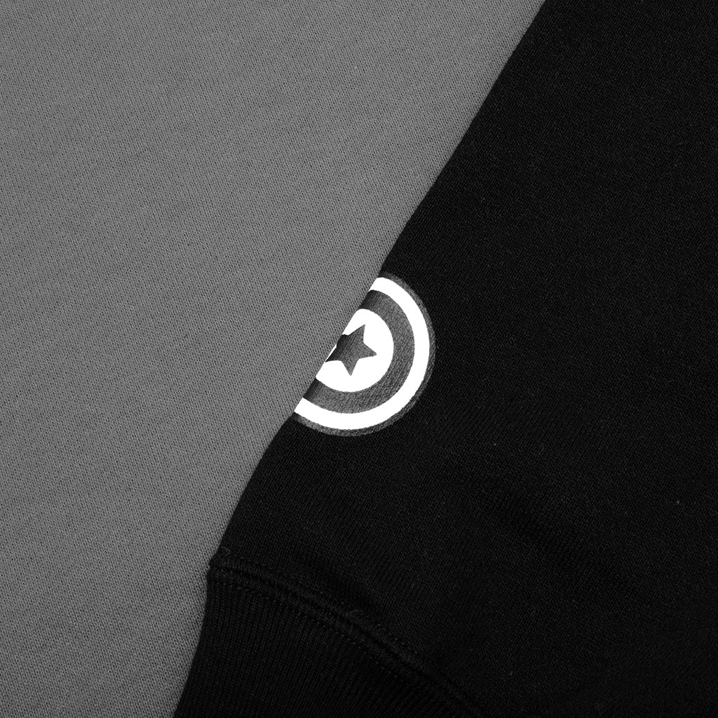 Shark Full Zip Hoodie #1 - Black - Image 4