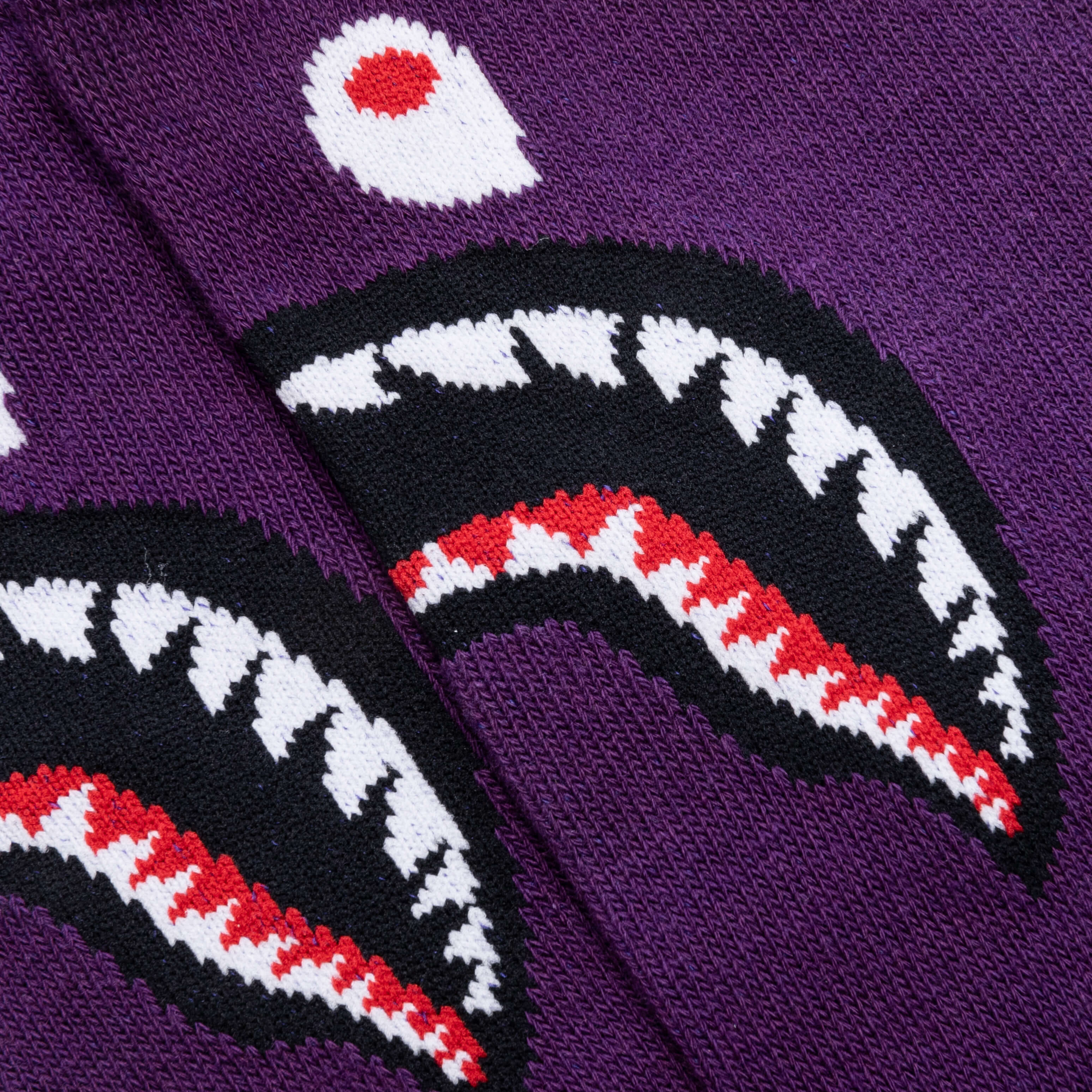 Shark Socks - Purple - Image 2