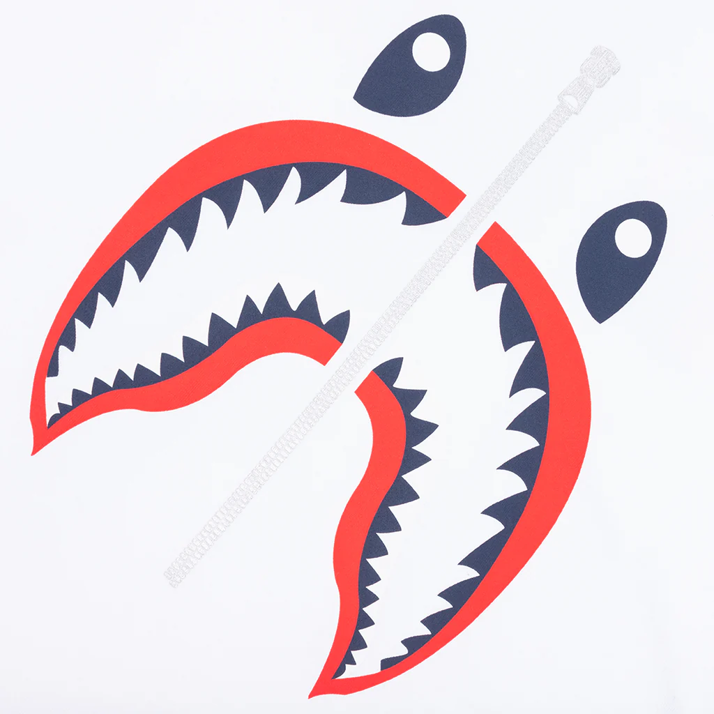 Shark Tee France - White - Image 3