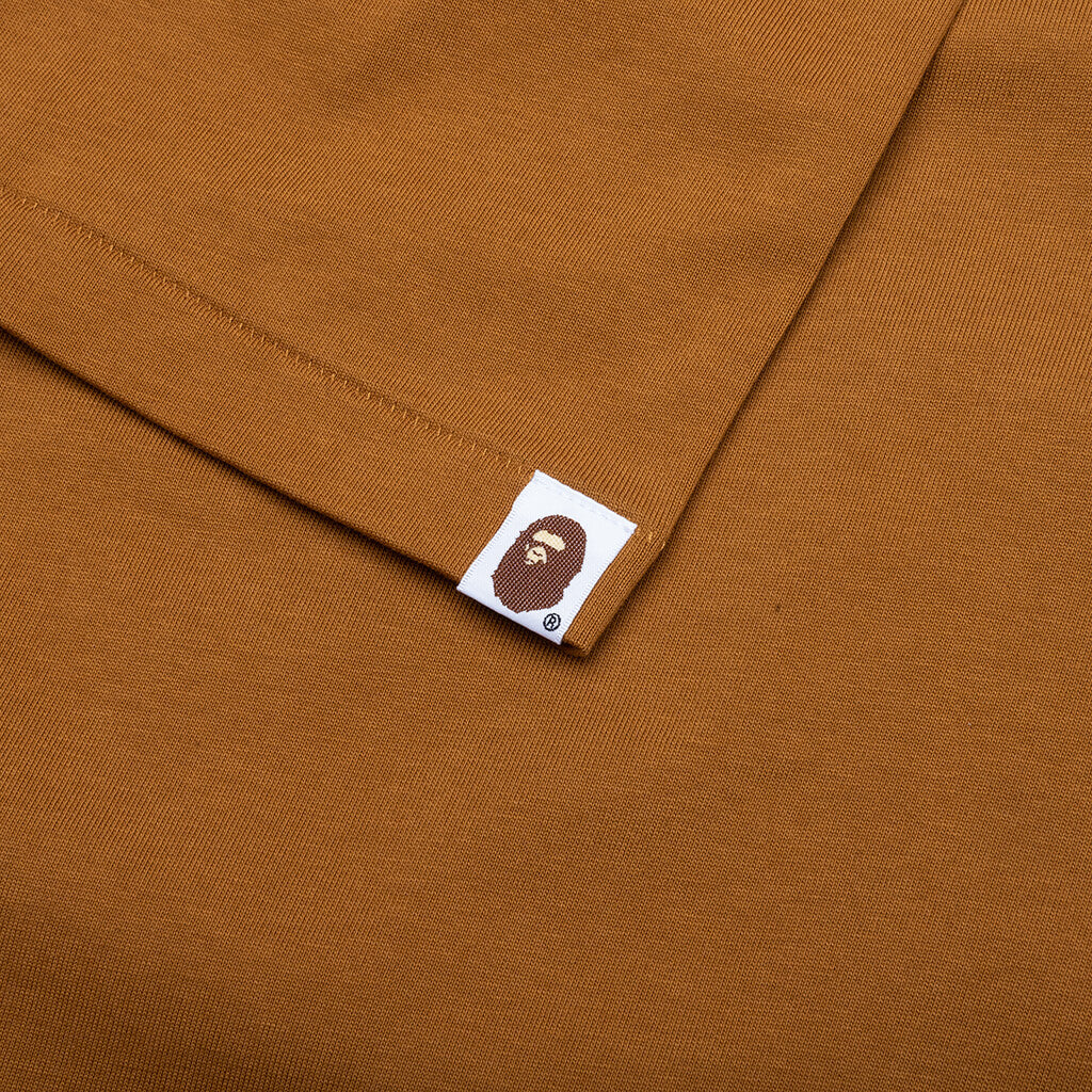 STA Houndstooth College Relaxed Fit Tee - Brown - Image 3