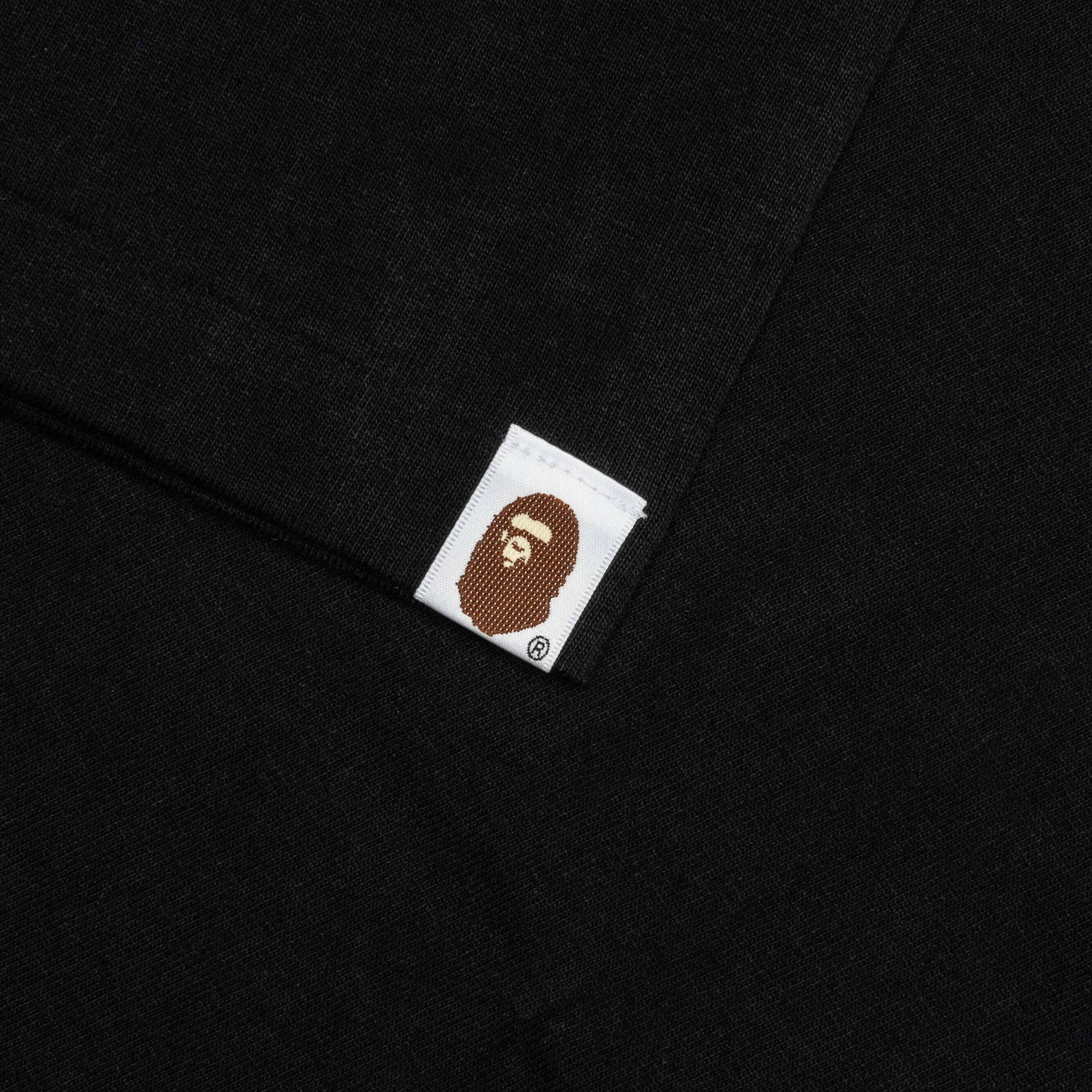 Tie Dye College Tee - Black/Black - Image 4
