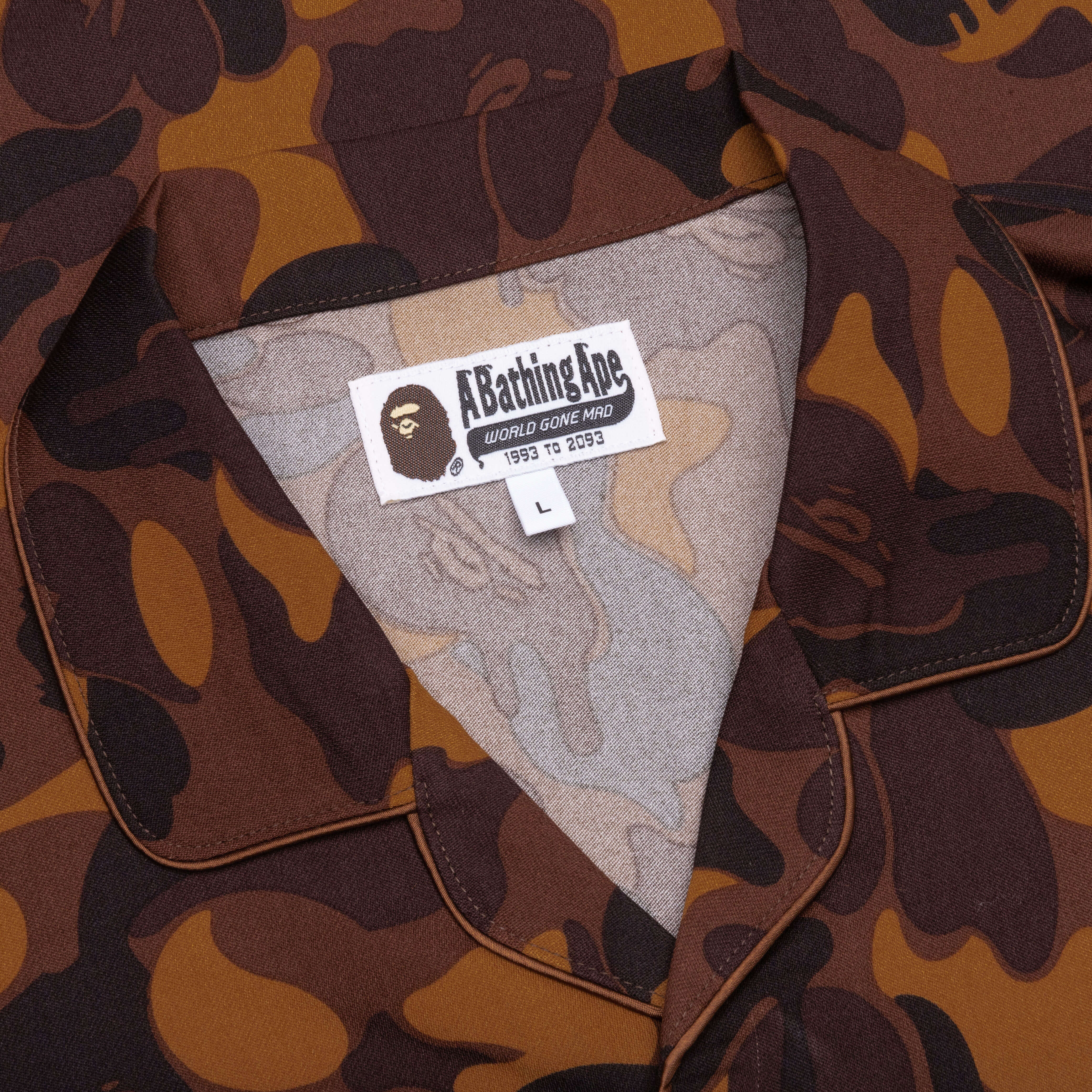 Valentine Chocolate Camo Pajamas - Brown - Image 3