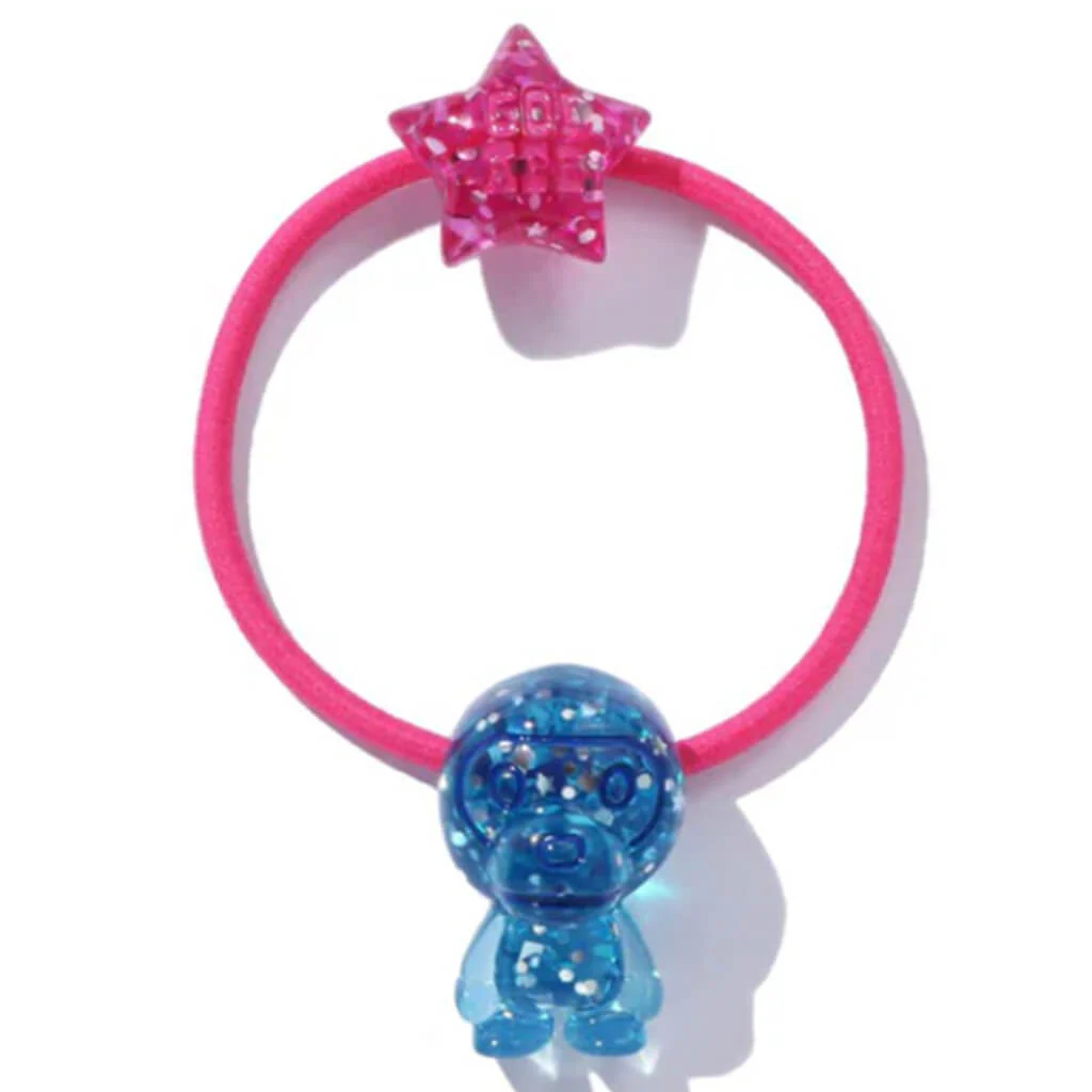 Baby Milo Glitter Acrylic Rubber Band Set - Sax