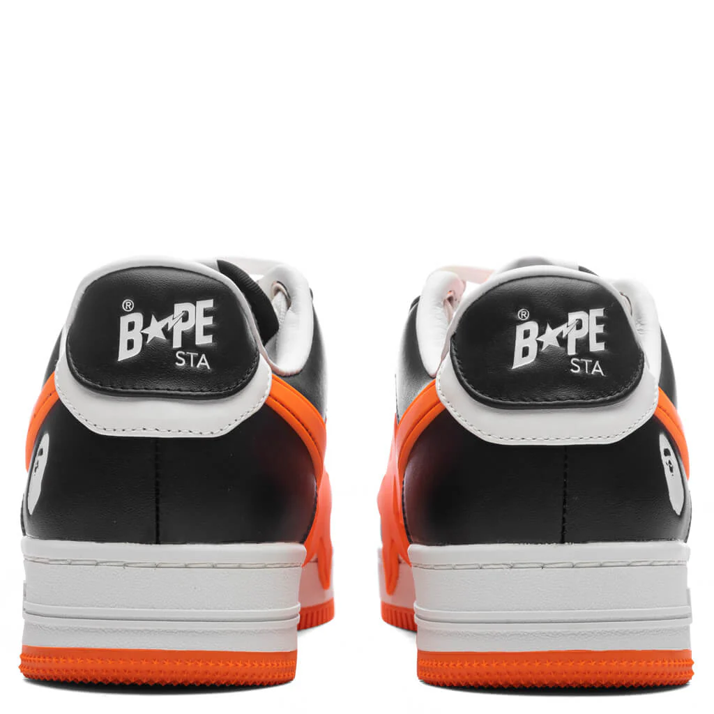 Women's Bape STA OS #2 - Black/Orange - Image 4
