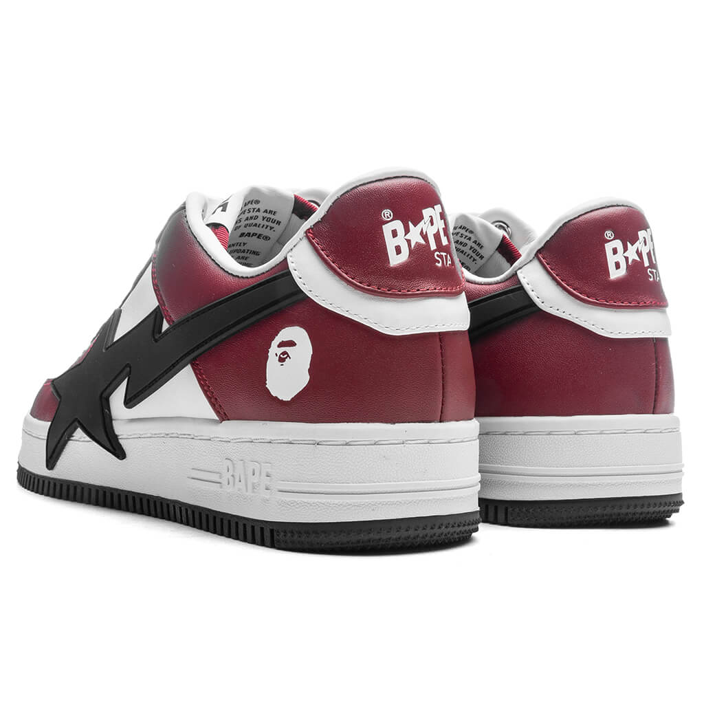 Women's Bape STA OS #2 - Burgundy/Black - Image 3